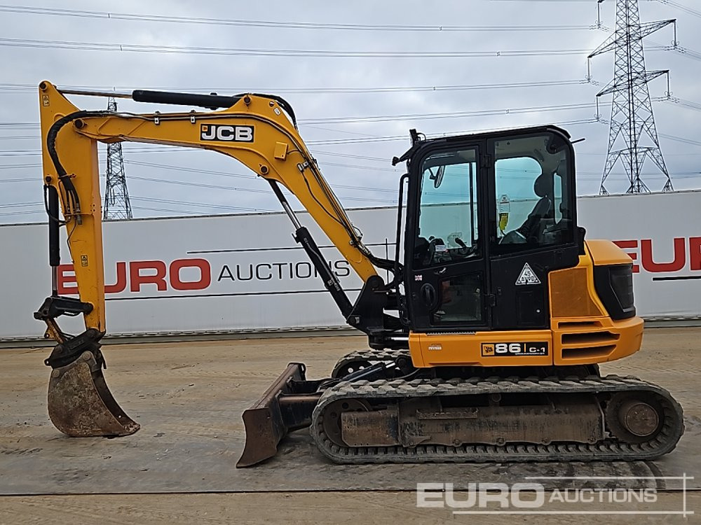 2019 JCB 86C-1 - Mini excavator: picture 2 2019 JCB 86C-1 - Mini excavator: picture 2