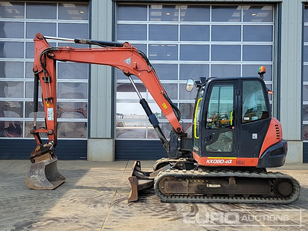 2019 Kubota KX080-4A - Mini excavator: picture 2 2019 Kubota KX080-4A - Mini excavator: picture 2