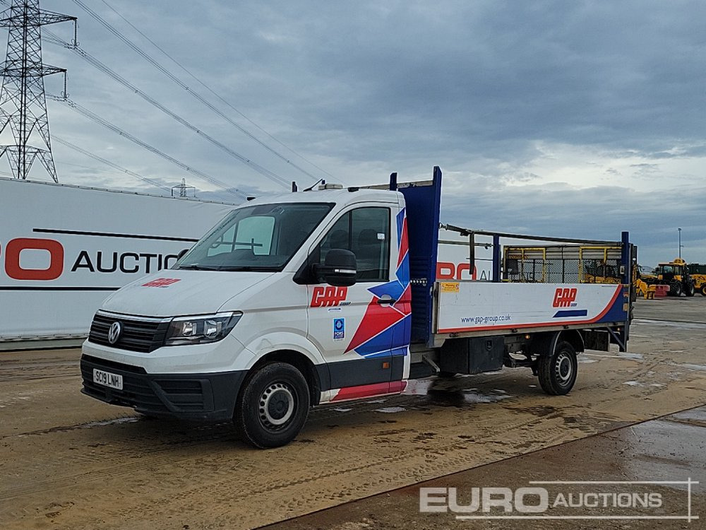 2019 Volkswagen Crafter CR35 - Flatbed van: picture 1 2019 Volkswagen Crafter CR35 - Flatbed van: picture 1