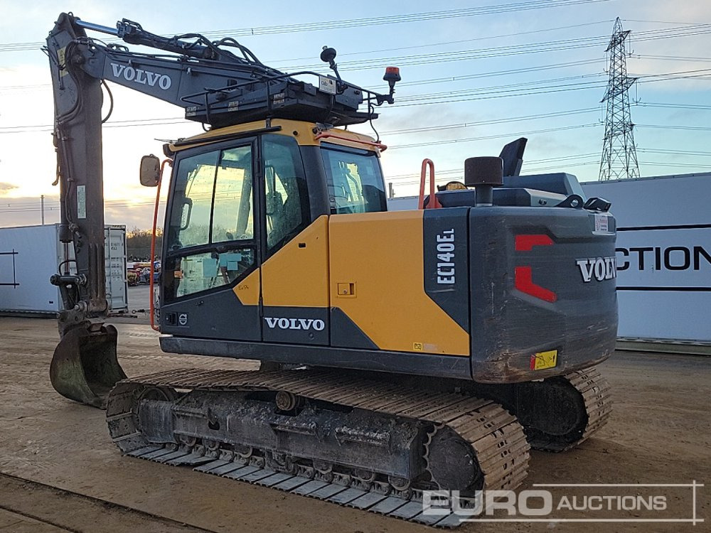 2019 Volvo EC140EL - Crawler excavator: picture 3 2019 Volvo EC140EL - Crawler excavator: picture 3