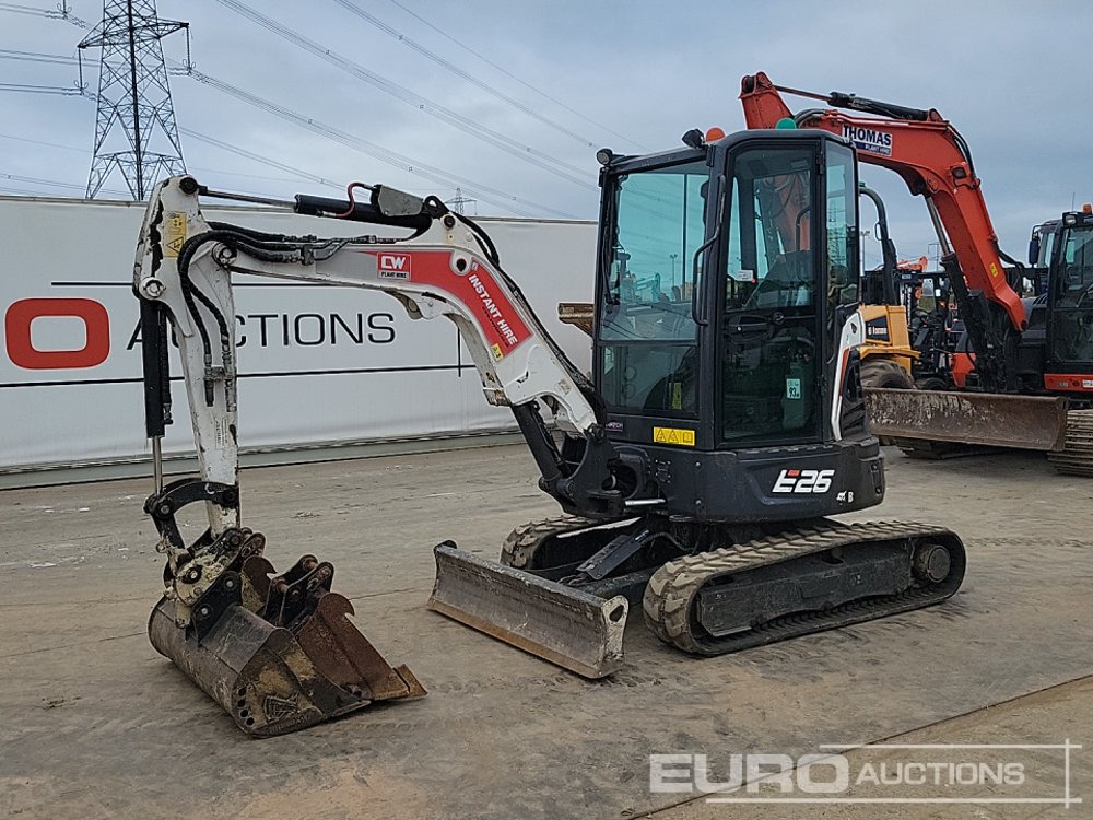 2020 Bobcat E26 - Mini excavator: picture 1 2020 Bobcat E26 - Mini excavator: picture 1