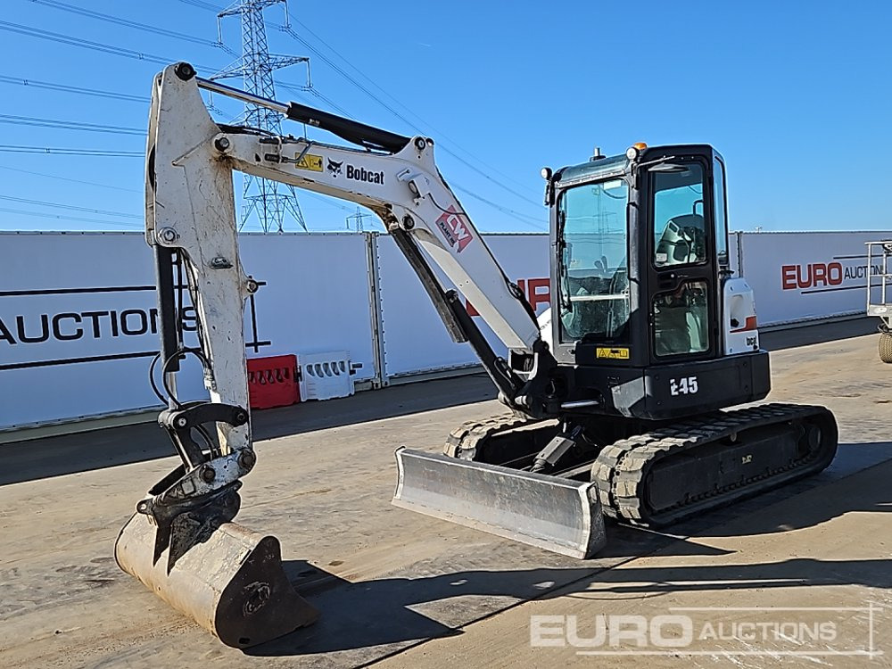 2020 Bobcat E45 - Mini excavator: picture 1 2020 Bobcat E45 - Mini excavator: picture 1