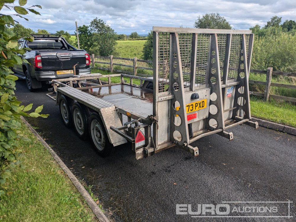 2020 Ifor Williams 3.5 Ton Tri Axle Plant Trailer, Ramp - Plant trailer: picture 2 2020 Ifor Williams 3.5 Ton Tri Axle Plant Trailer, Ramp - Plant trailer: picture 2
