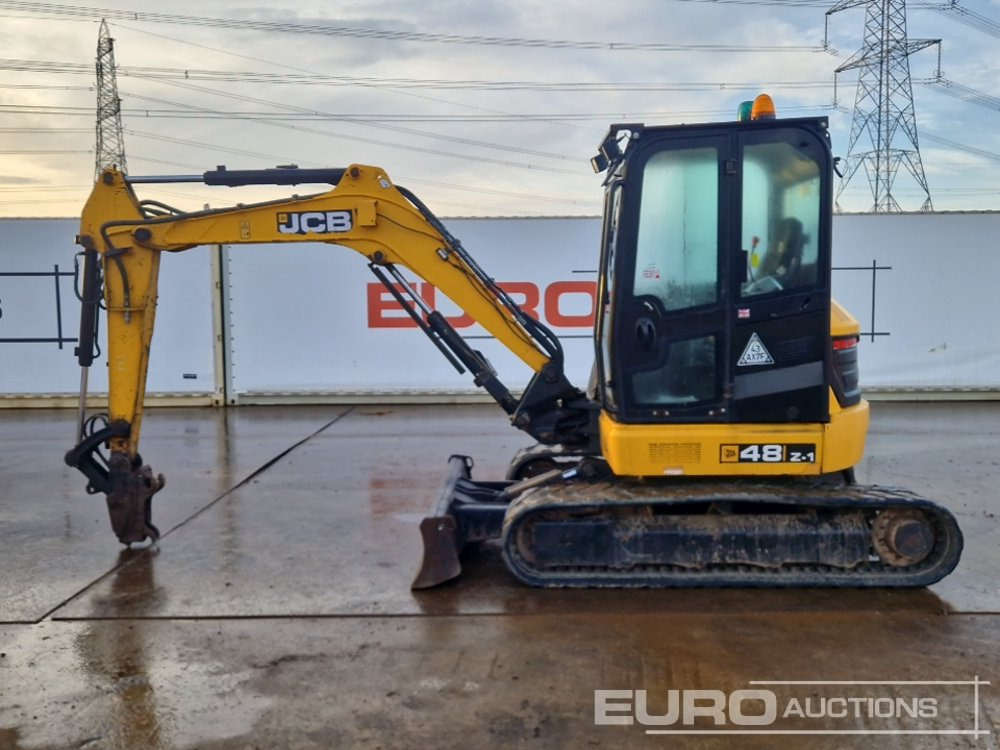 2020 JCB 48Z-1 T3 - Mini excavator: picture 2 2020 JCB 48Z-1 T3 - Mini excavator: picture 2