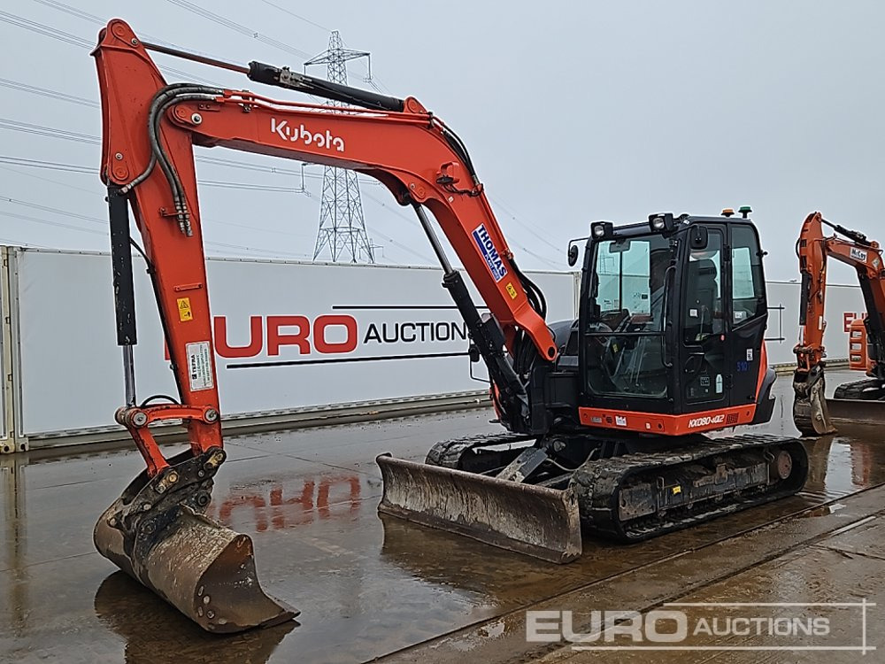 2020 Kubota KX080-4A2 - Mini excavator: picture 1 2020 Kubota KX080-4A2 - Mini excavator: picture 1