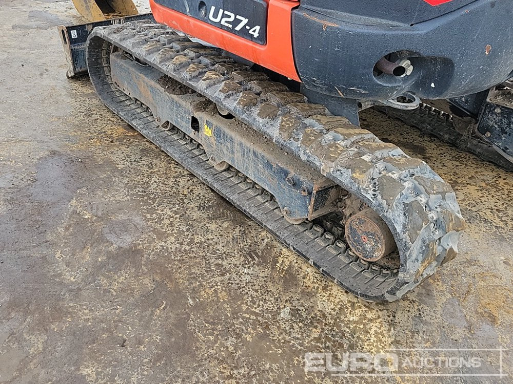 Mini excavator 2020 Kubota U27-4: picture 10