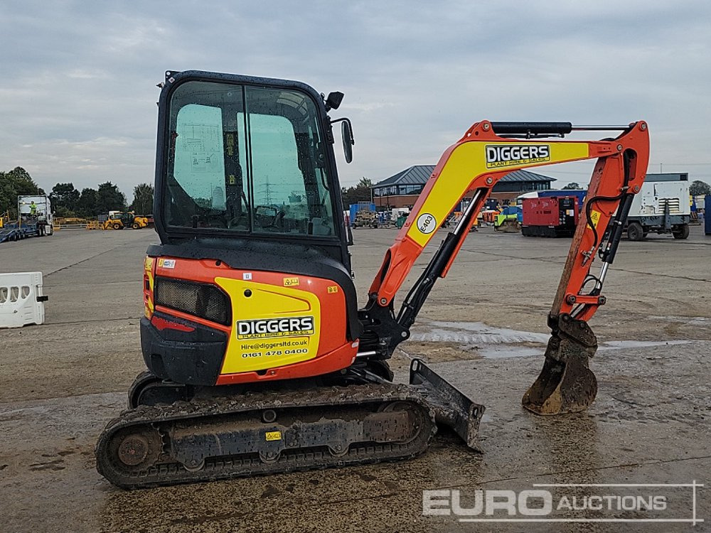 Mini excavator 2020 Kubota U27-4: picture 6
