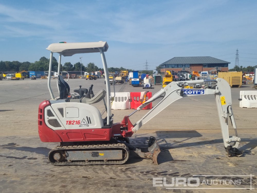 Mini excavator 2020 Takeuchi TB216: picture 6
