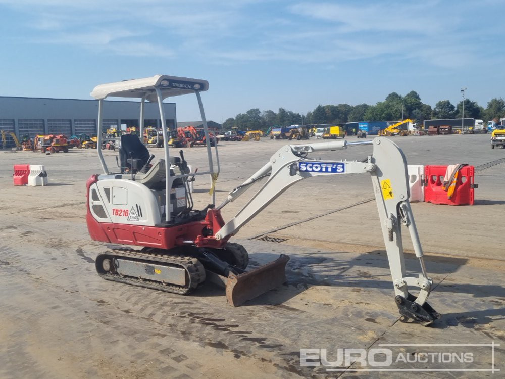 Mini excavator 2020 Takeuchi TB216: picture 7