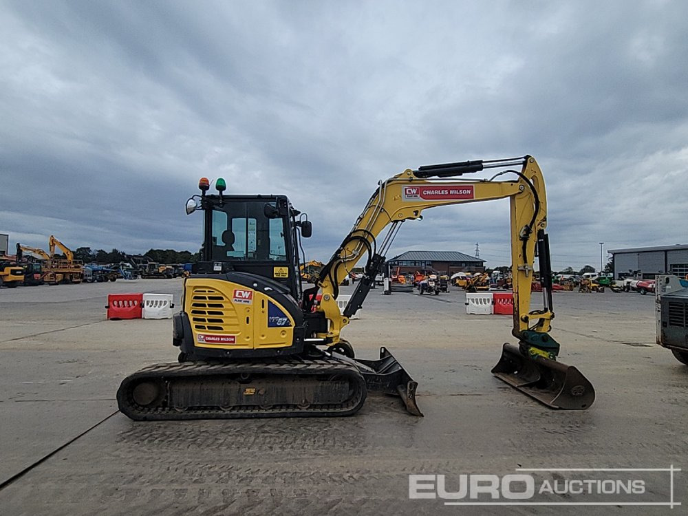 Mini excavator 2020 Yanmar ViO57-6A: picture 6