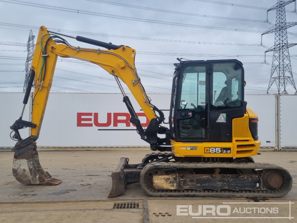 2021 JCB 85Z-2 - Mini excavator: picture 2 2021 JCB 85Z-2 - Mini excavator: picture 2
