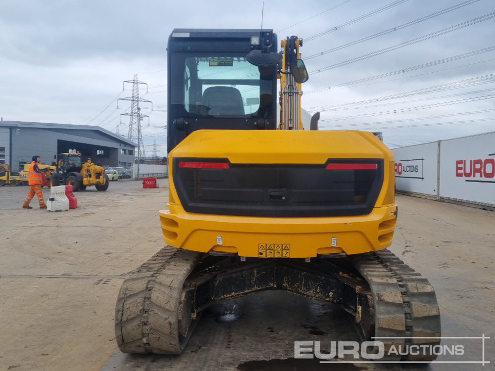 2021 JCB 85Z-2 - Mini excavator: picture 4 2021 JCB 85Z-2 - Mini excavator: picture 4