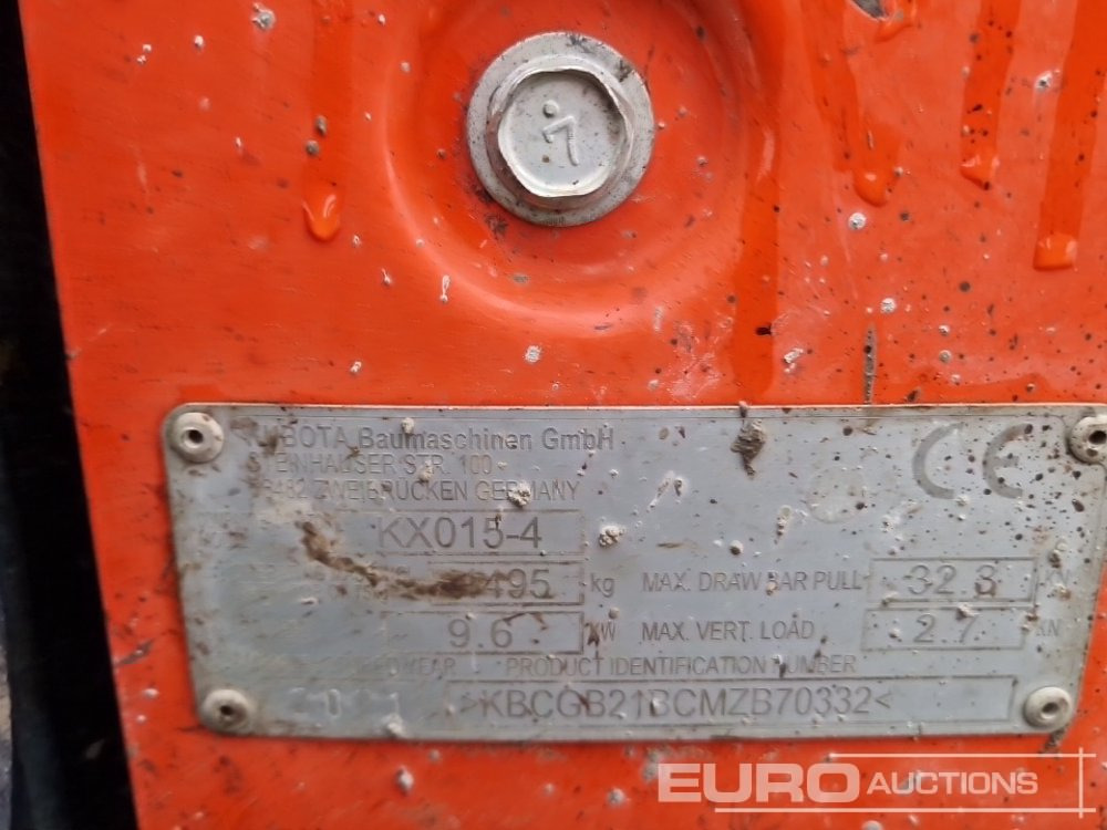 Mini excavator 2021 Kubota KX015-4: picture 36