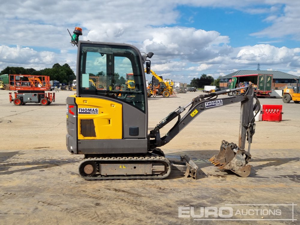 Mini excavator 2021 Volvo EC18E: picture 6