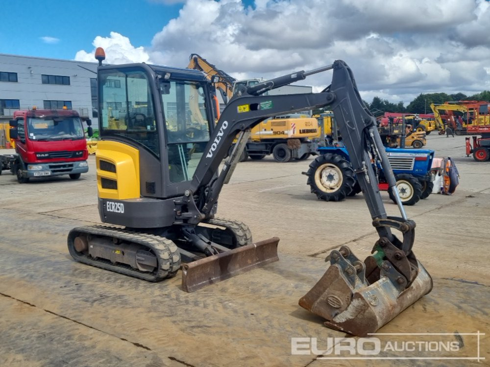 Mini excavator 2021 Volvo ECR25D: picture 7