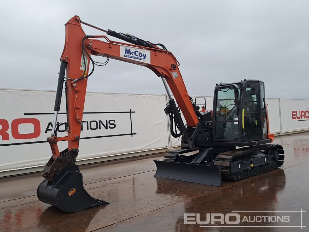 2022 Hitachi ZX85USB-6 - Mini excavator: picture 1 2022 Hitachi ZX85USB-6 - Mini excavator: picture 1