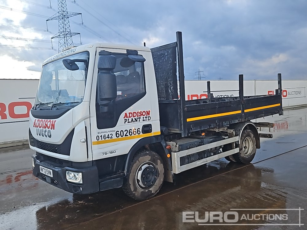 2022 Iveco Euro Cargo 75-160 - Tipper: picture 1 2022 Iveco Euro Cargo 75-160 - Tipper: picture 1
