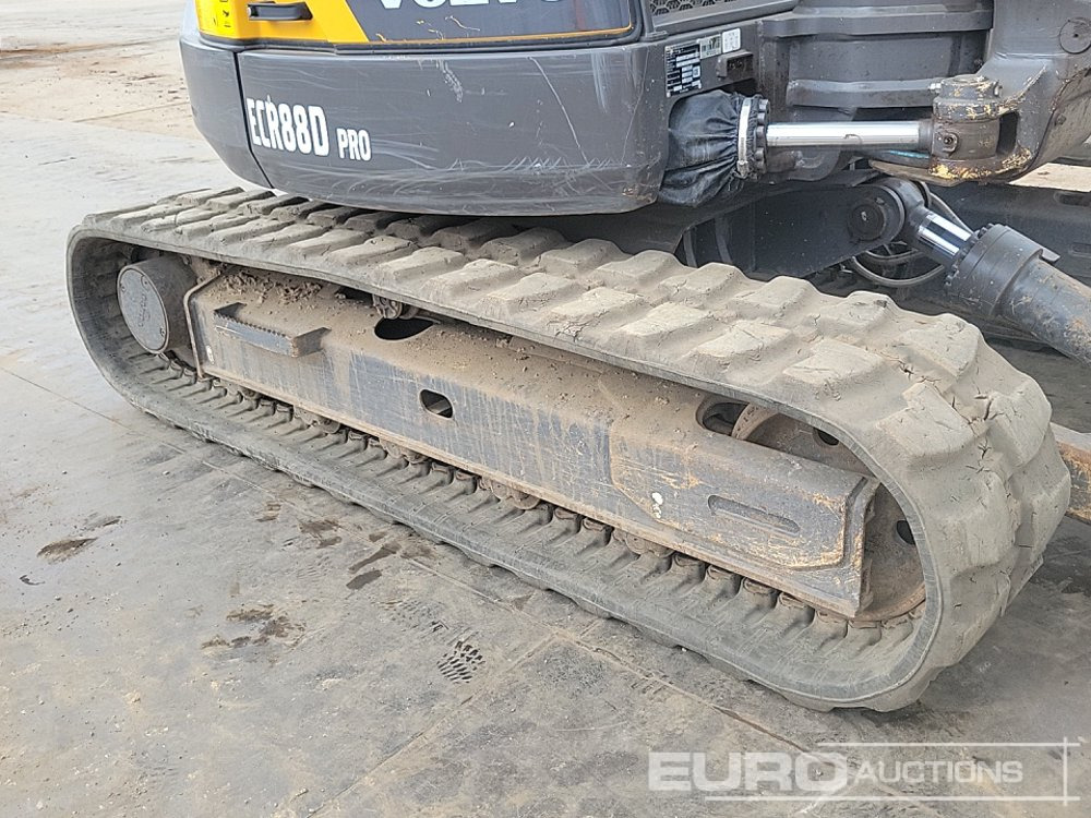Mini excavator 2022 Volvo ECR88D: picture 13