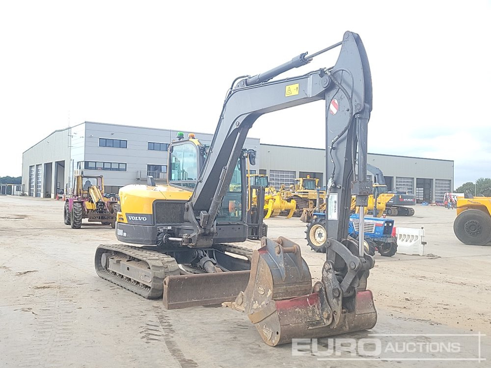 Mini excavator 2022 Volvo ECR88D: picture 7