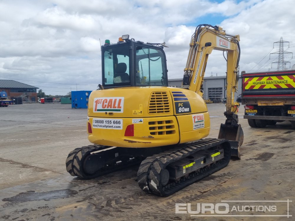 2023 Komatsu PC80MR-5 - Mini excavator: picture 5 2023 Komatsu PC80MR-5 - Mini excavator: picture 5
