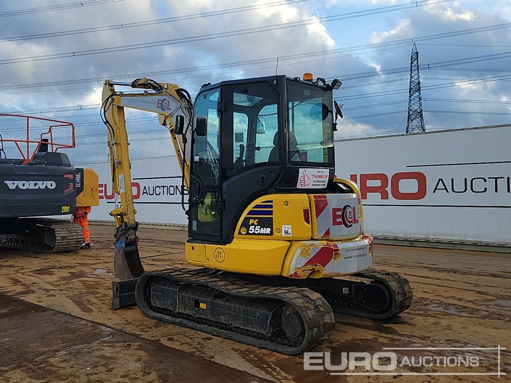 2024 Komatsu PC55MR-5E0 - Mini excavator: picture 5 2024 Komatsu PC55MR-5E0 - Mini excavator: picture 5