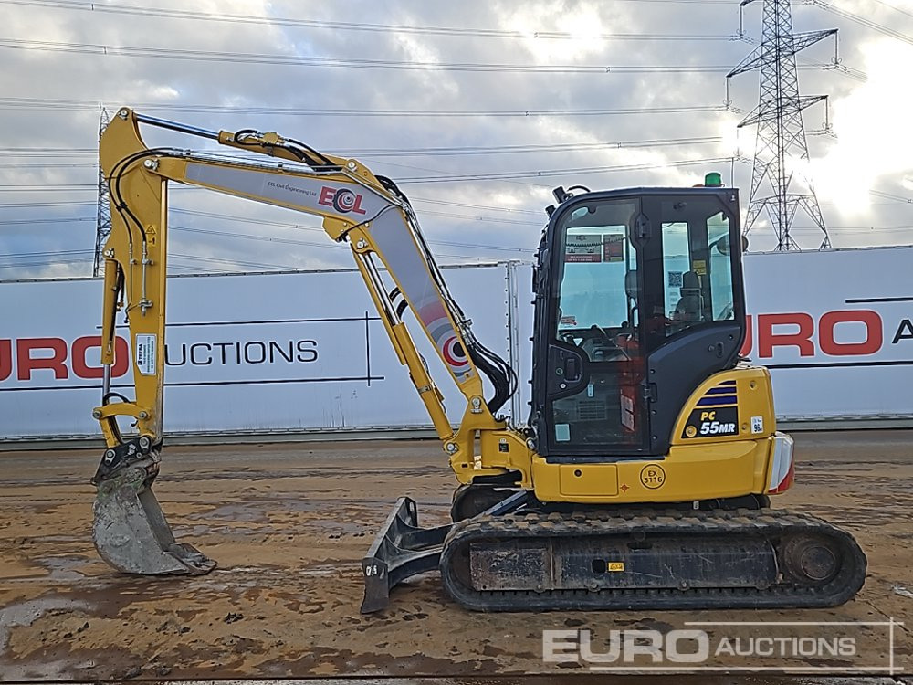 2024 Komatsu PC55MR-5E0 - Mini excavator: picture 4 2024 Komatsu PC55MR-5E0 - Mini excavator: picture 4