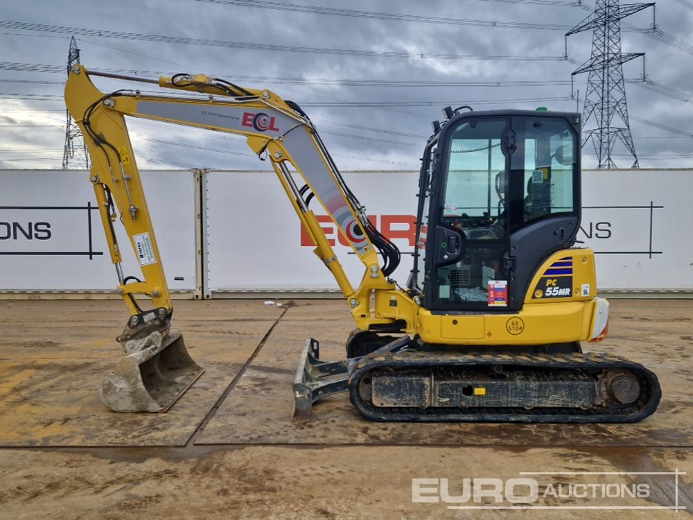 2024 Komatsu PC55MR-5E0 - Mini excavator: picture 4 2024 Komatsu PC55MR-5E0 - Mini excavator: picture 4