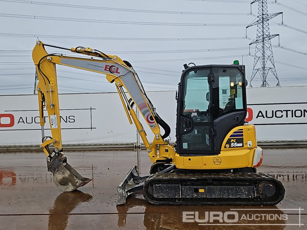 2024 Komatsu PC55MR-5E0 - Mini excavator: picture 2 2024 Komatsu PC55MR-5E0 - Mini excavator: picture 2