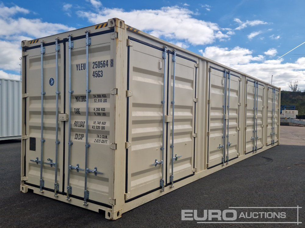 2025 40' Container, 4 Side Double Doors (Cannot Be Reconsigned) - Shipping container: picture 1 2025 40' Container, 4 Side Double Doors (Cannot Be Reconsigned) - Shipping container: picture 1