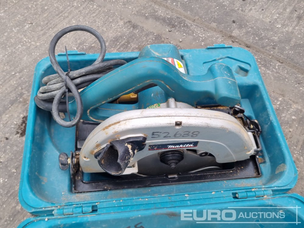 Construction equipment 240 Volt Floor Sander, 110 Volt Poker Unit (3 of), 110 Volt Jigsaw, 110 Volt Circular Saw, Battery Rivet Gun: picture 14