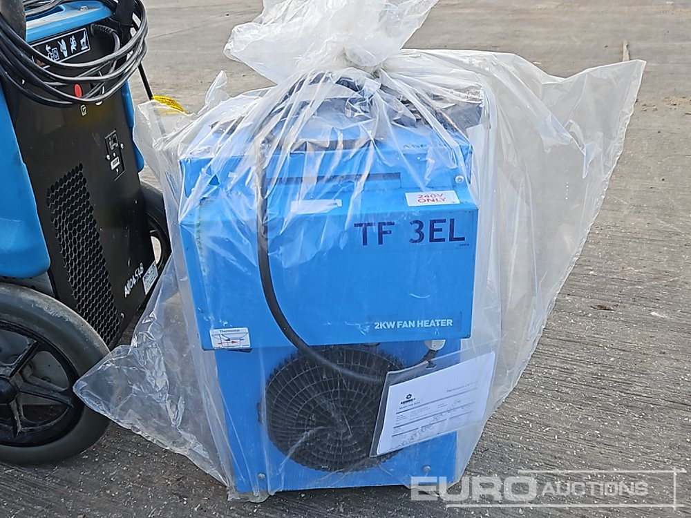 Construction equipment 240 Volt Space Heater (3 of), 110 Volt Dehumidifer: picture 14