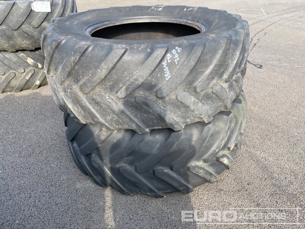 540/65R30 Michelin Tyres (2 of) - Tire: picture 1 540/65R30 Michelin Tyres (2 of) - Tire: picture 1