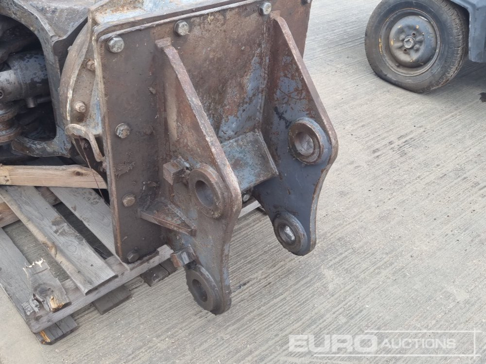 Attachment for Excavator Terex - Fuchs Hydraulic Rotating Selector Grab 70mm Pin to suit 14-16 Ton Excavator: picture 19