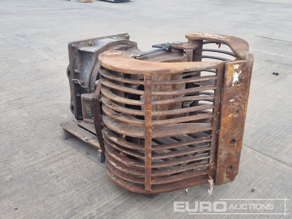 Attachment for Excavator Terex - Fuchs Hydraulic Rotating Selector Grab 70mm Pin to suit 14-16 Ton Excavator: picture 7