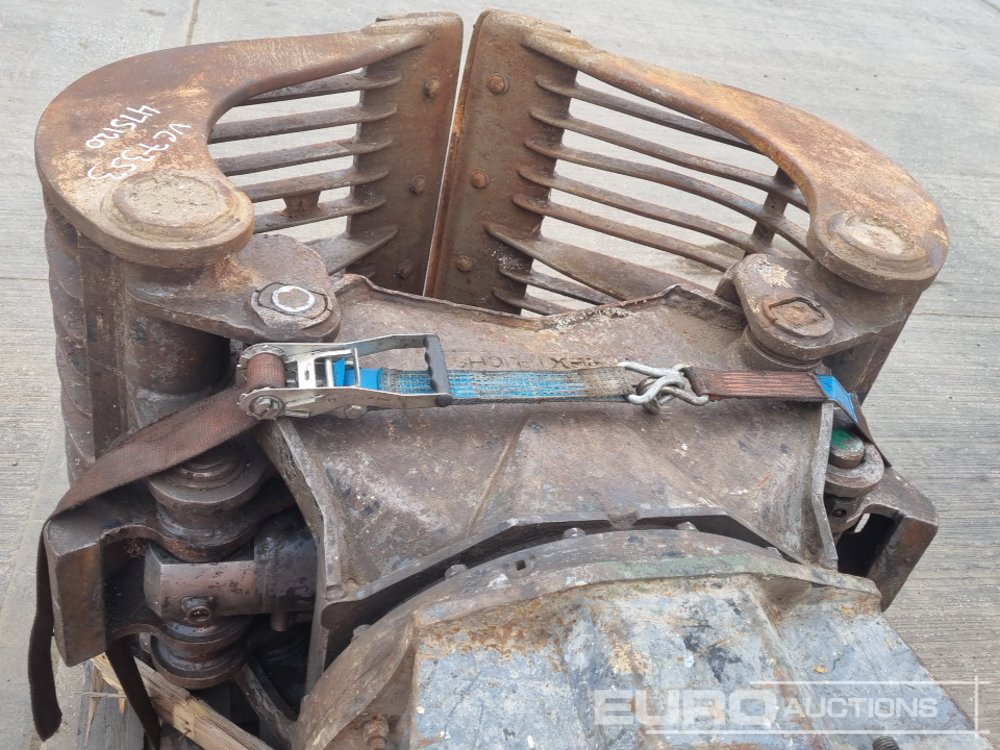 Attachment for Excavator Terex - Fuchs Hydraulic Rotating Selector Grab 70mm Pin to suit 14-16 Ton Excavator: picture 14