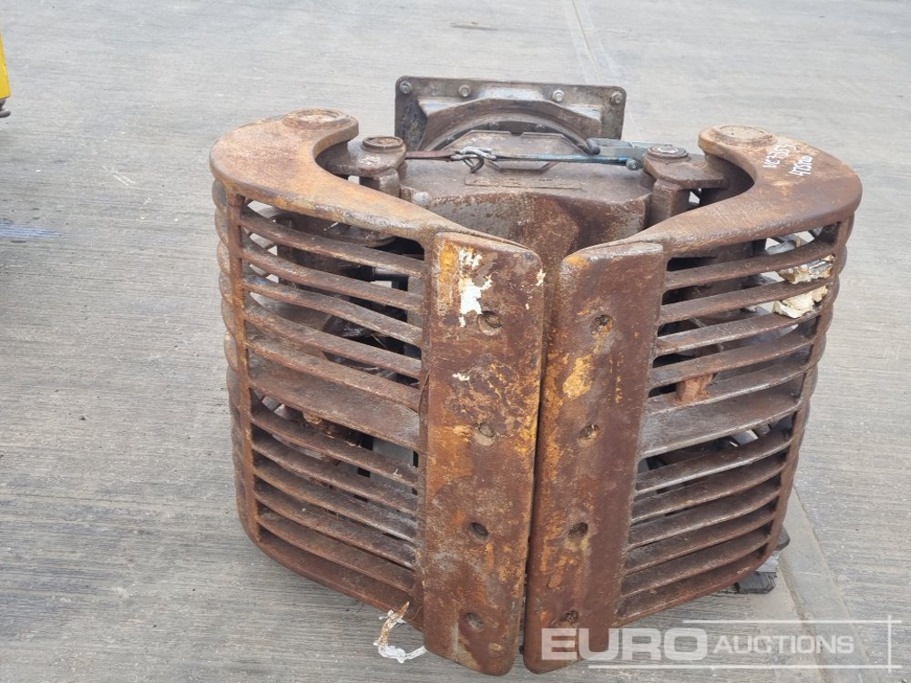 Attachment for Excavator Terex - Fuchs Hydraulic Rotating Selector Grab 70mm Pin to suit 14-16 Ton Excavator: picture 8
