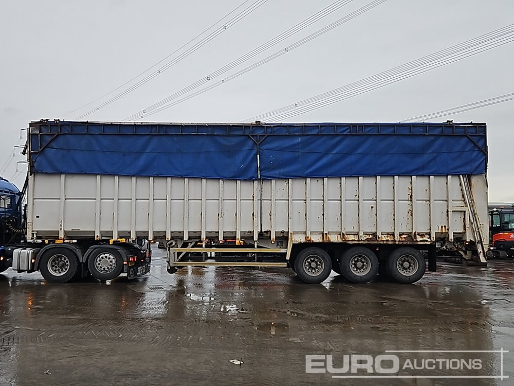 BMI TRAILERS Tri Axle Ejector Trailer, Easy Sheet - Dropside/ Flatbed semi-trailer: picture 2 BMI TRAILERS Tri Axle Ejector Trailer, Easy Sheet - Dropside/ Flatbed semi-trailer: picture 2