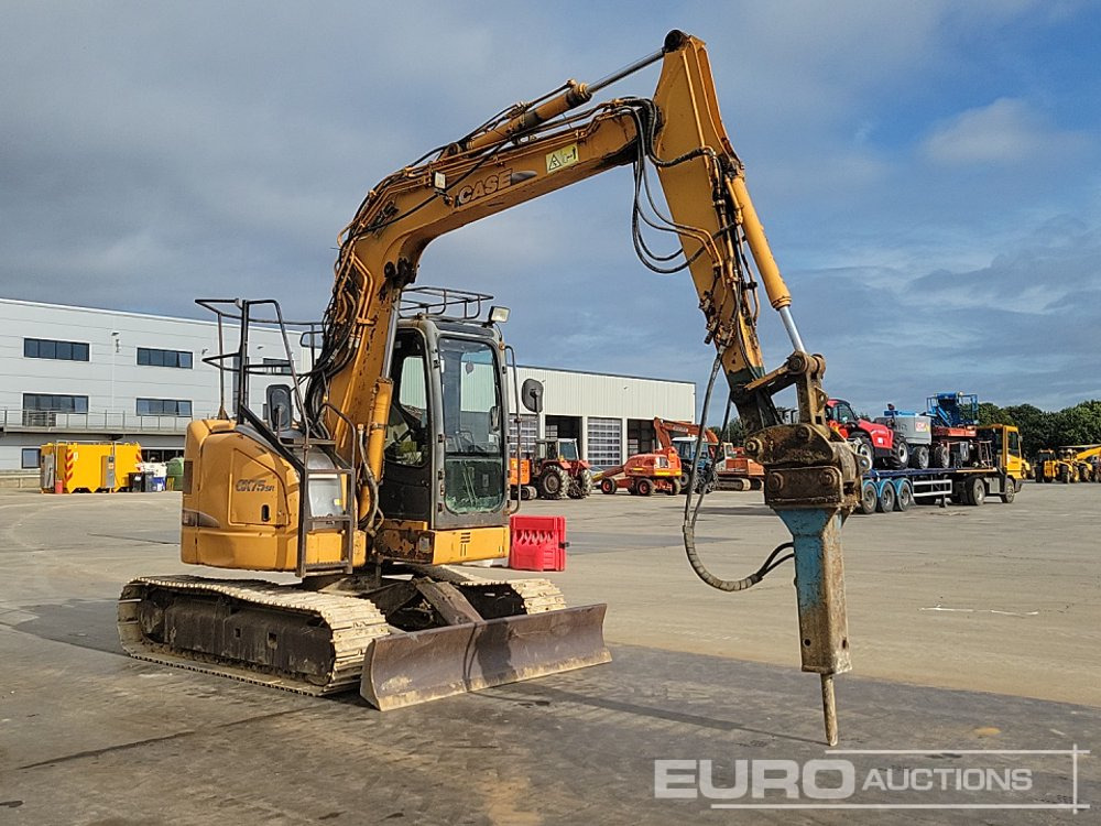 Mini excavator Case CX75SR: picture 7