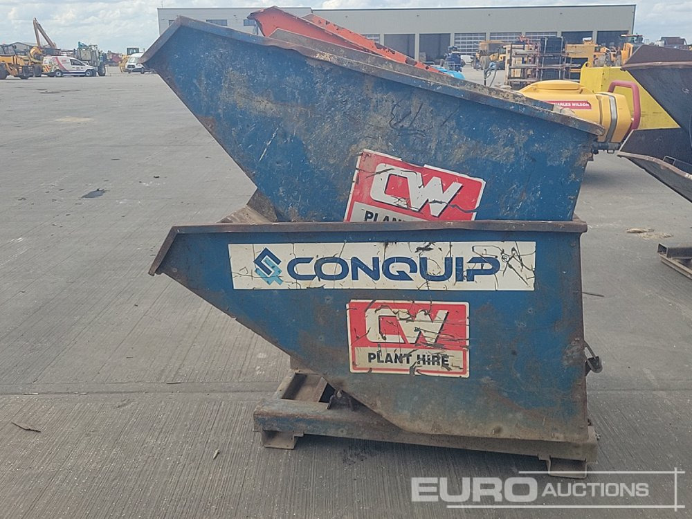 Conquip Tipping Skip to suit Forklift (2 of) - Tipping skip: picture 2 Conquip Tipping Skip to suit Forklift (2 of) - Tipping skip: picture 2