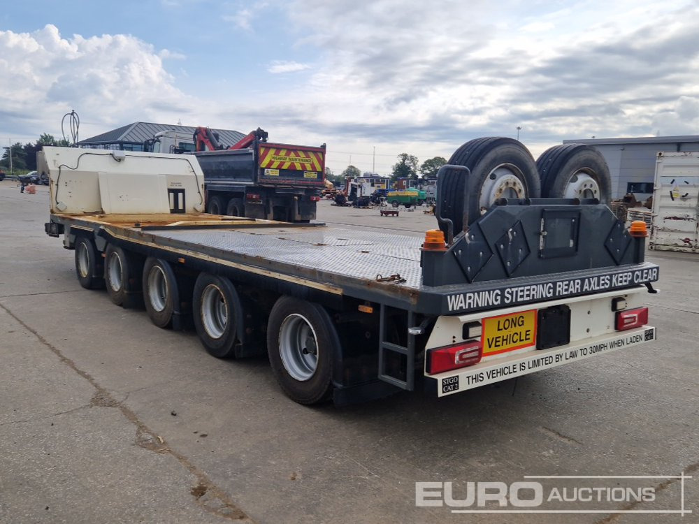 Crane Fruehauf 74 Ton 5 Axle Low Loader Trailer, Rear Steer - Low loader semi-trailer: picture 3 Crane Fruehauf 74 Ton 5 Axle Low Loader Trailer, Rear Steer - Low loader semi-trailer: picture 3