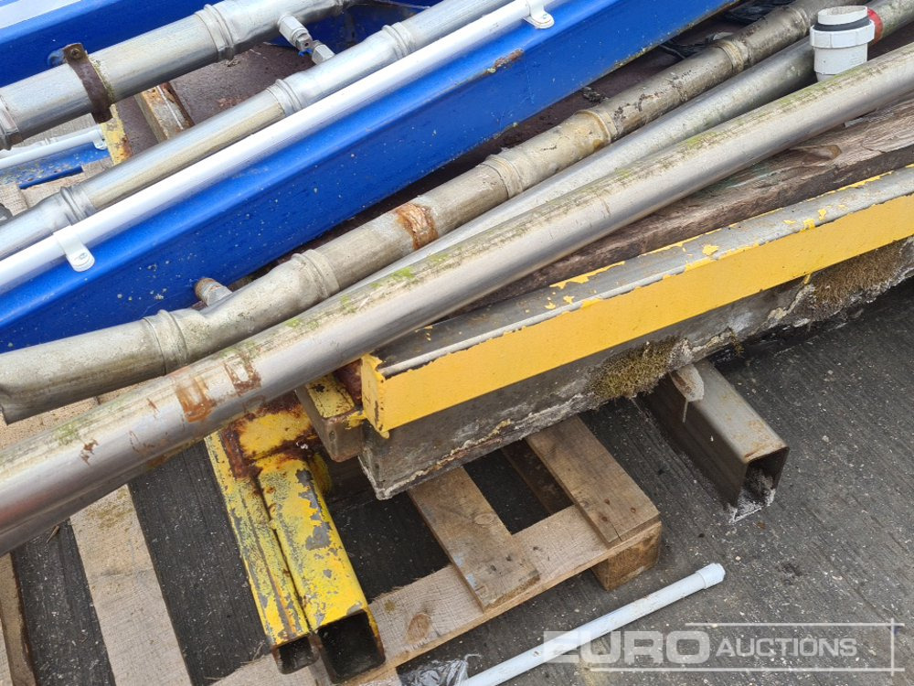 Construction equipment Decontaminating Station Plastic Tank, 415Volt Pump, Piping & Frame, Ramps: picture 37