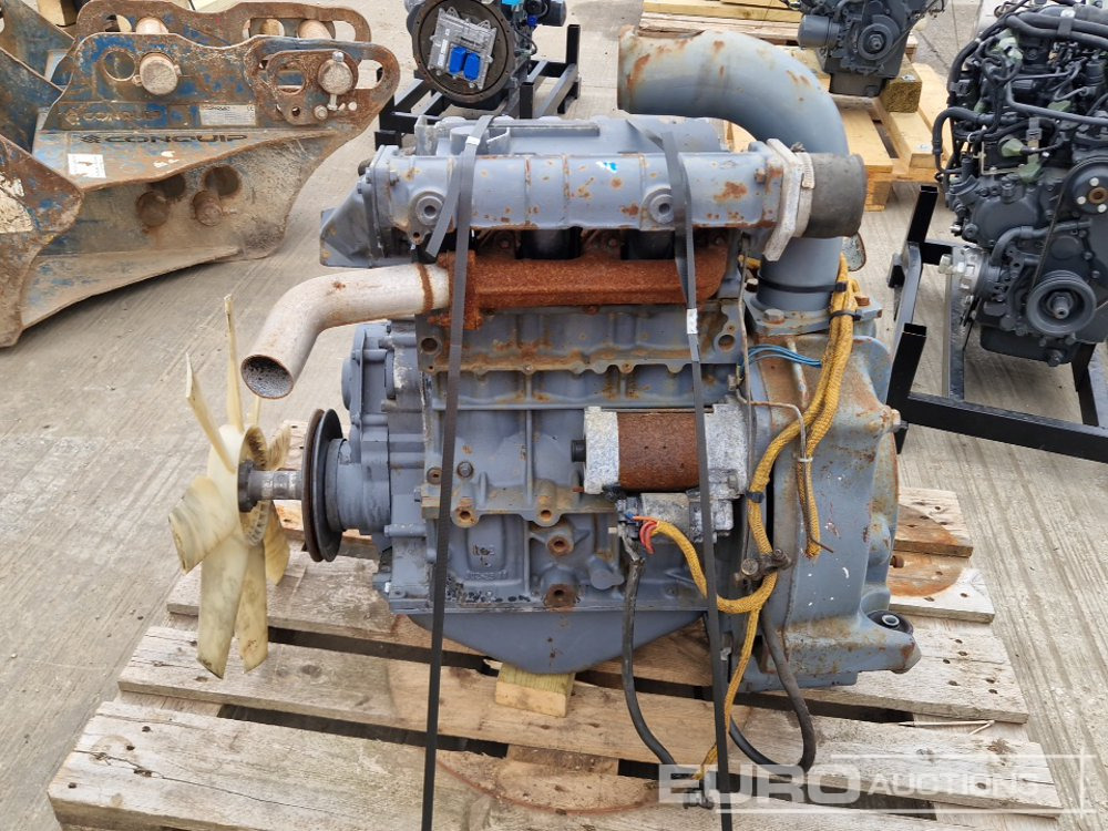 Deutz 3 Cylinder Engine - Engine: picture 2 Deutz 3 Cylinder Engine - Engine: picture 2