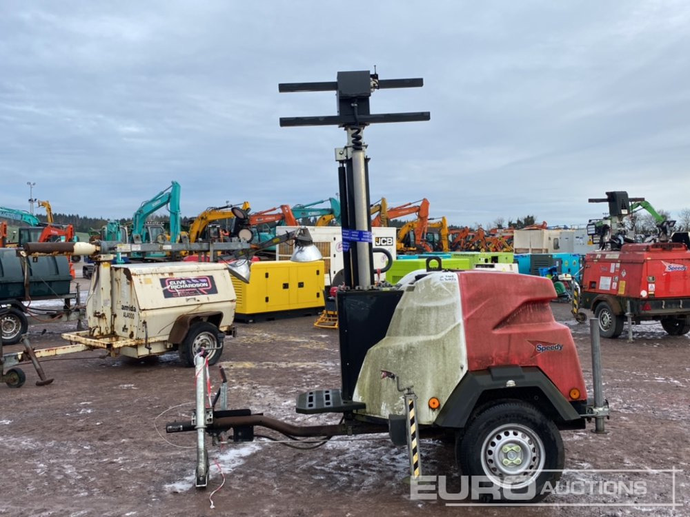 Generac Single Axle Lighting Tower, Kubota Engine (Spares) - Lighting tower: picture 2 Generac Single Axle Lighting Tower, Kubota Engine (Spares) - Lighting tower: picture 2