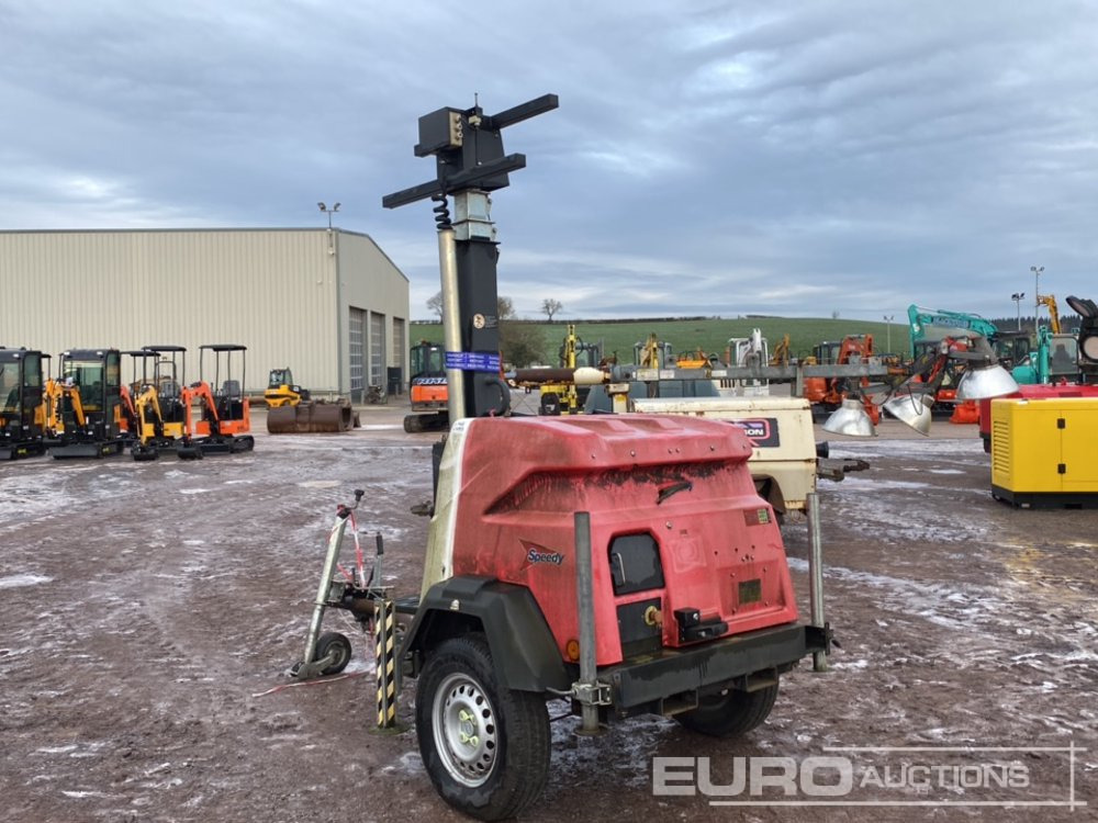 Generac Single Axle Lighting Tower, Kubota Engine (Spares) - Lighting tower: picture 3 Generac Single Axle Lighting Tower, Kubota Engine (Spares) - Lighting tower: picture 3