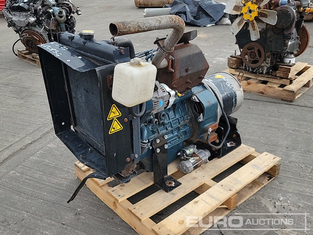 Generator, Kubota Engine (Spares) - Generator set: picture 1 Generator, Kubota Engine (Spares) - Generator set: picture 1