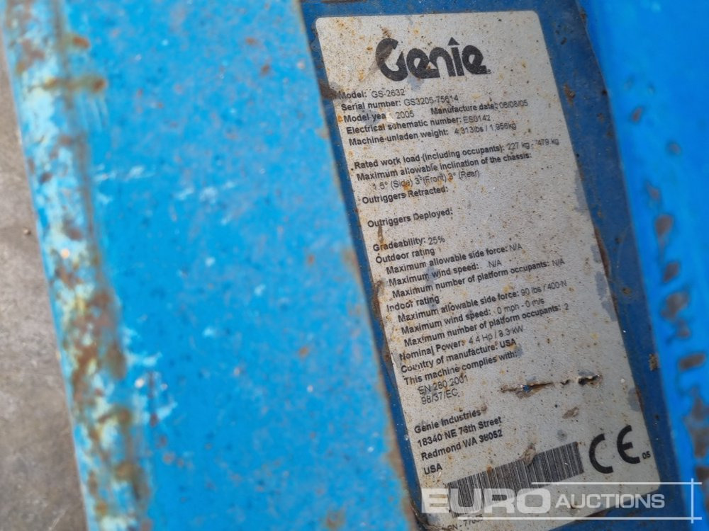 Aerial platform Genie GS2632: picture 34