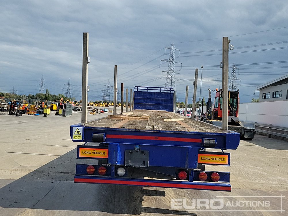 Haldex Tri Axle Flatbed Trailer - Dropside/ Flatbed semi-trailer: picture 4 Haldex Tri Axle Flatbed Trailer - Dropside/ Flatbed semi-trailer: picture 4