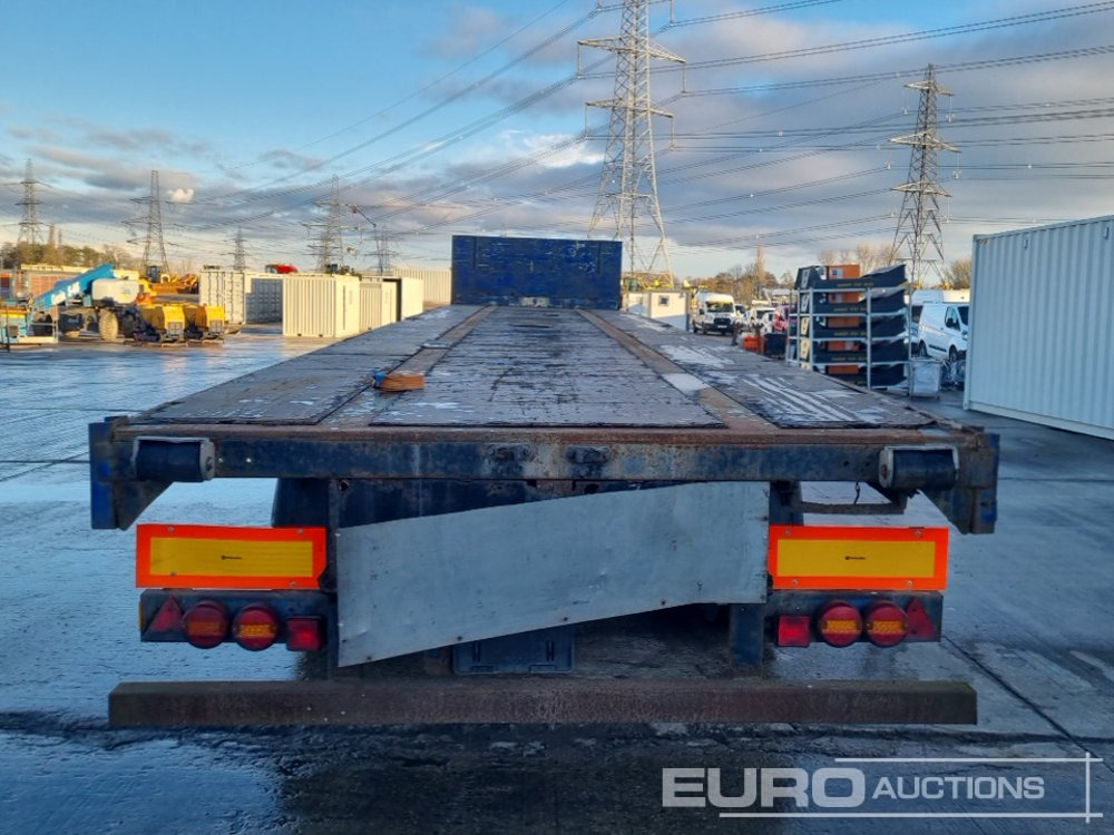 Haldex Tri Axle Flatbed Trailer - Dropside/ Flatbed semi-trailer: picture 4 Haldex Tri Axle Flatbed Trailer - Dropside/ Flatbed semi-trailer: picture 4