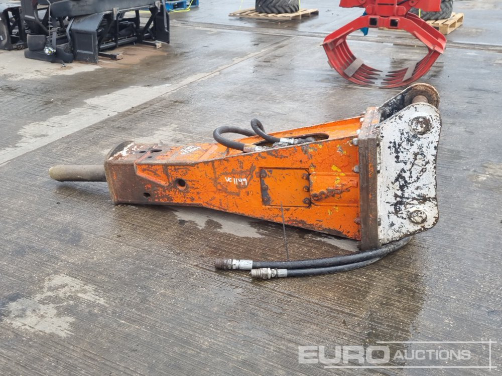 Indeco Hydraulic Breaker65mm Pin to suit 13 Ton Excavator - Hydraulic hammer: picture 2 Indeco Hydraulic Breaker65mm Pin to suit 13 Ton Excavator - Hydraulic hammer: picture 2