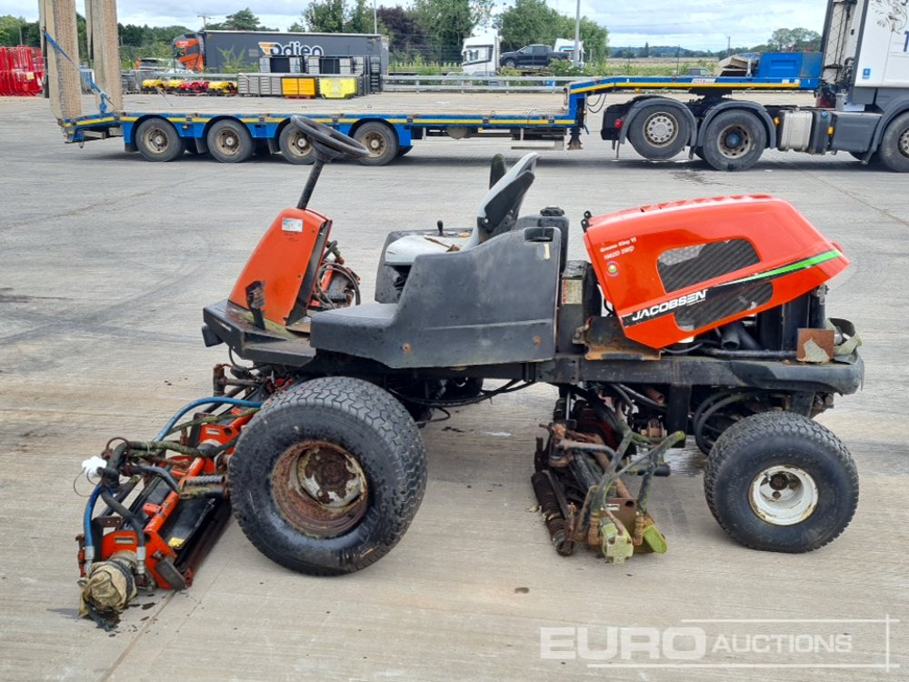 Jacobsen Diesel Ride on 5 Gang Lawnmower (Parts Missing) - Garden mower: picture 2 Jacobsen Diesel Ride on 5 Gang Lawnmower (Parts Missing) - Garden mower: picture 2